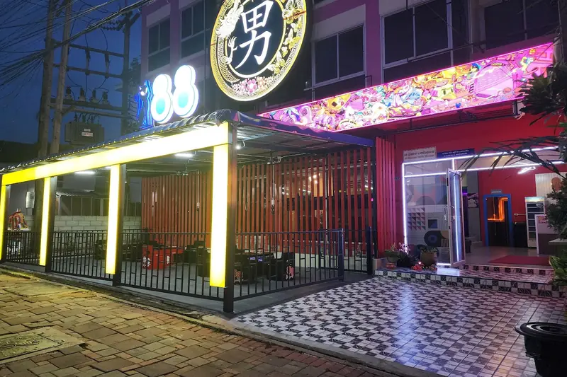 88 Massage & Spa 店門口外觀(芭達雅)