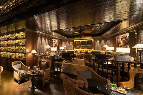 The Bamboo Bar 酒吧內景(曼谷)
