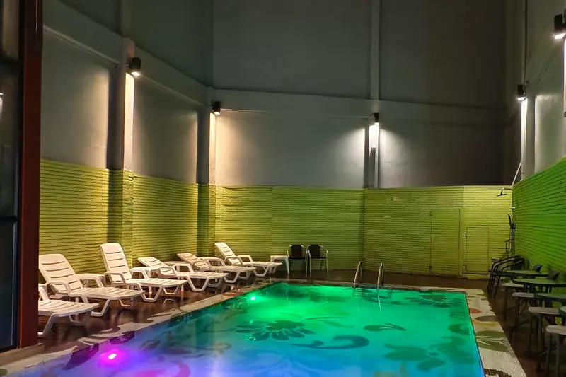 Sazanka Spa & Sauna 店內大廳（澎蓬）