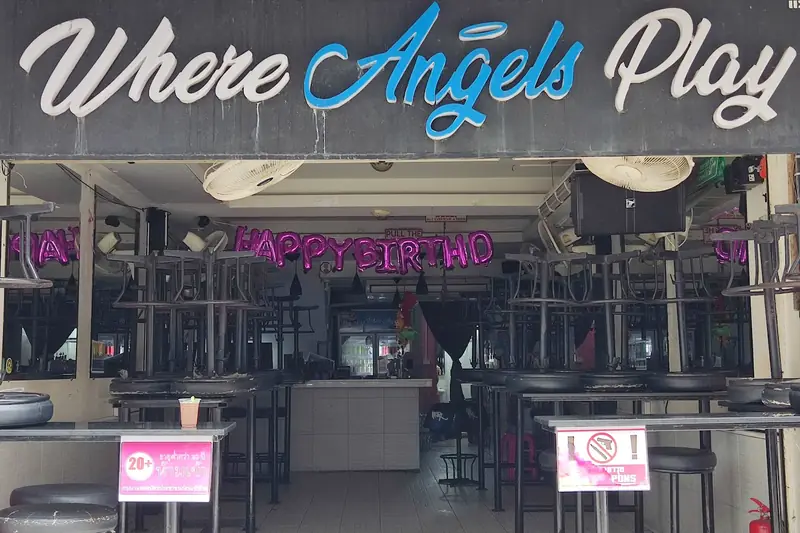 Where Angels Play Bar 店門口外觀(中芭提雅)